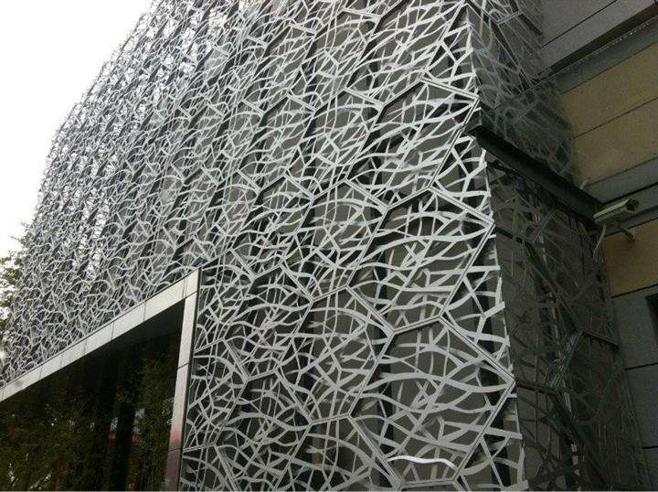 雕刻铝单板_艺术镂空铝单板_雕刻铝板幕墙